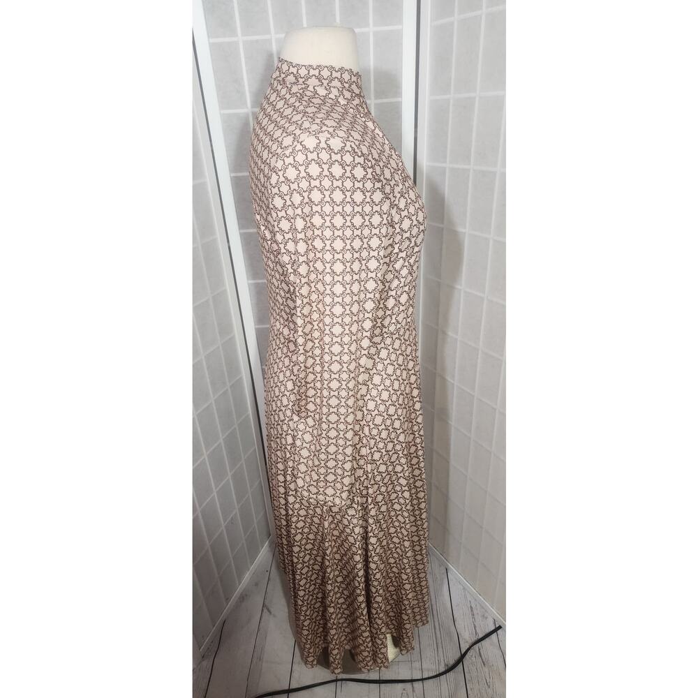 NWOT SHEIN A-Line Stretch Geo Print Cut Out Asymmetrical Dress Plus Size: 2XL - Picture 4 of 7